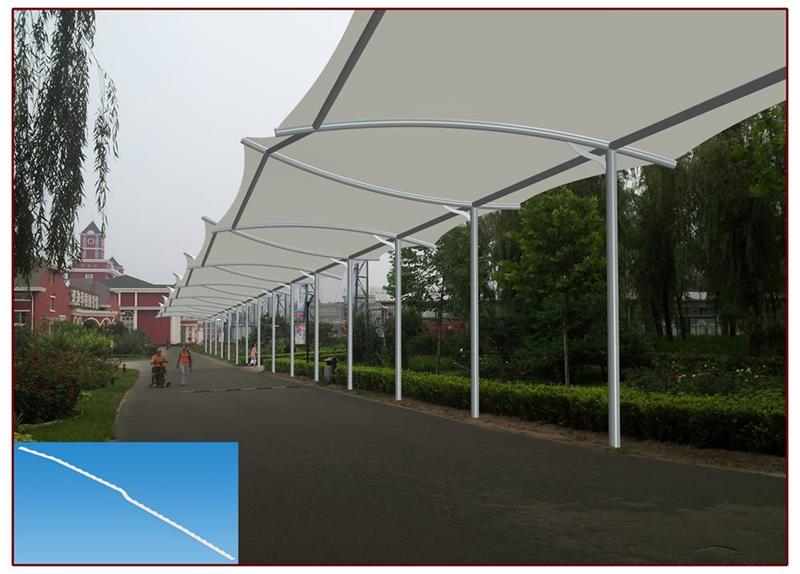 商业广场膜结构